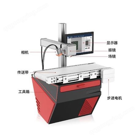 广州打标机 厂家出售紫外线激光打标机 全自动飞行激光打标机