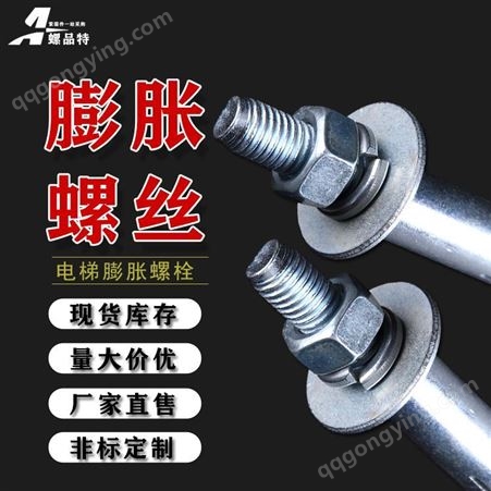 膨胀螺栓—螺丝螺母 电梯膨胀栓