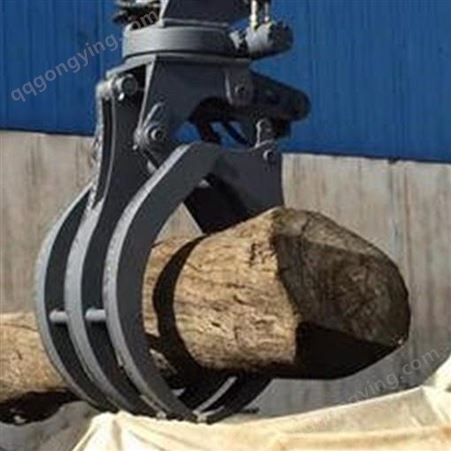 挖机抓木器长期供应360度旋转抓木机 机械夹木器