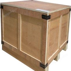 钢带木箱 钢带包边木箱 广州钢带木箱 厂家