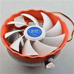 厂家批发台式电脑散热器 CPU散热器 CPU风扇 电子服务器散热器 搏拓之风