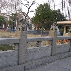 石栏杆厂家加工定制  石栏杆设计制作  石雕栏杆  天志石材