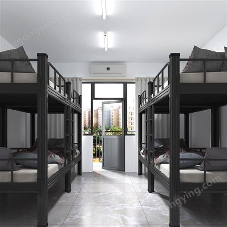 压型床 大学生公寓床 学校宿舍高低床 工厂直供确保工期