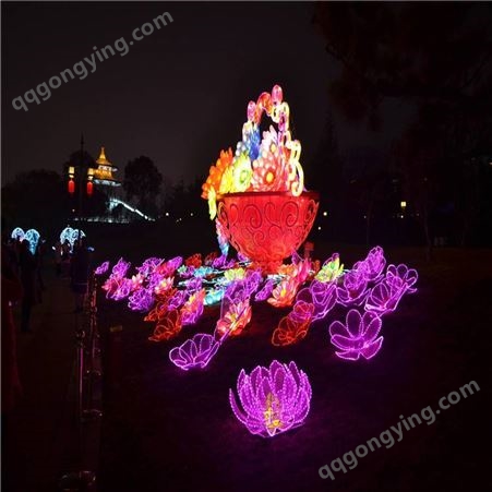 亮化设计-夜景亮化照明-led造型灯-新春节庆