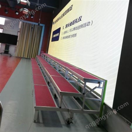 和声牌北京厂家合影架子铝合金折叠合唱台阶 学校演出用移动大合唱台阶