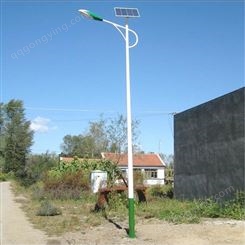 厂家批发7米8米太阳能路灯 40w新农村建设单臂LED道路灯