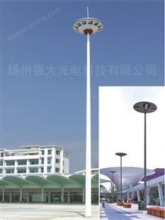 室外照明球场LED高杆灯 新农村建设升降系统LED中杆灯高杆路灯