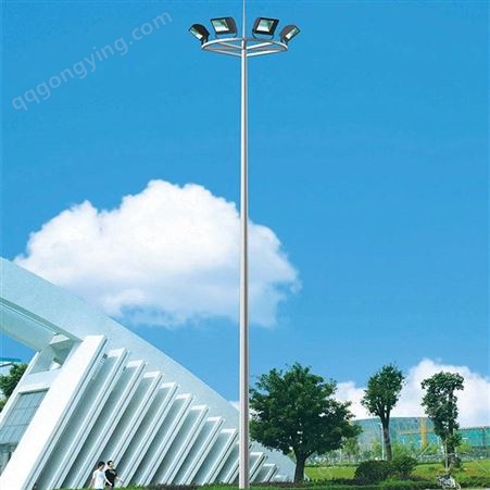 中高杆灯厂家 路灯杆件生产 LED光源厂家 广场高杆灯 
