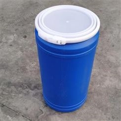 庆诺法兰塑料桶75L 加厚75KG蓝色圆桶生产厂