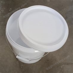 山东10升商检证塑料桶厂家 10L美式塑料桶尺寸 庆诺带UN编码塑料圆桶