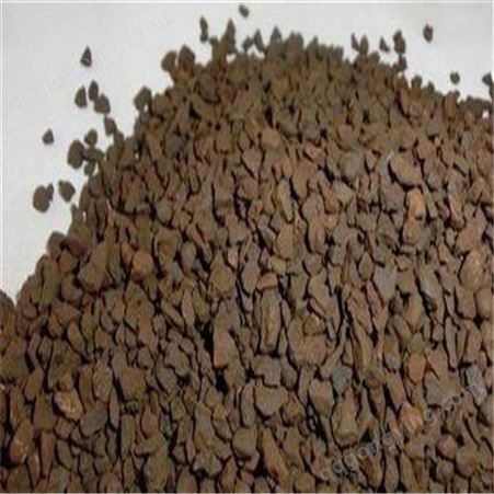 30-45含量锰沙 荣茂 井水除铁锰天然锰沙滤料效果好