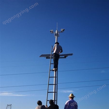 咸阳太阳能无线监控安装厂家 陕西高谷科技 太阳能供电系统定制