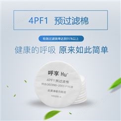 Hu/呼享4PF1预过滤棉 防护各类喷漆 过滤烟雾颗粒物 呼吸防护