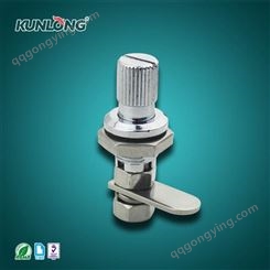 尚坤SK1-064-1微型螺钉锁|锌合金拇指锁|工业门锁|小型机箱机柜锁|控制箱侧门锁