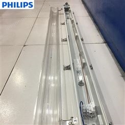 飞利浦LED三防灯WT069C防水防潮塑料分体日光架单管1.2米支架