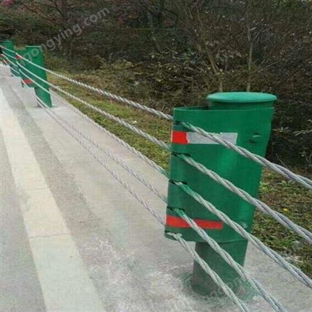 山区防护隔离缆索护栏 热镀锌绳索护栏 创辉 严格工序