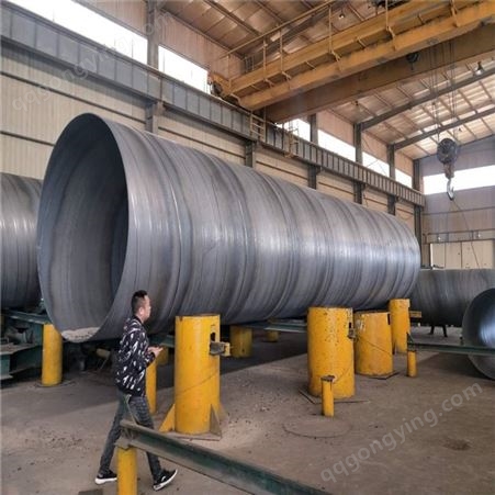 海利供应不同规格 大口径螺旋钢管 螺旋焊接钢管厂家