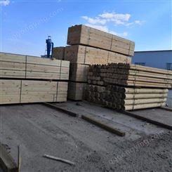 户外防腐木材 樟子松实木板材龙骨木料 烘干炭碳化木地板原木木方