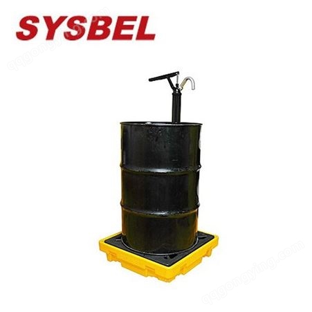 西斯贝尔 Sysbel SPP401 单桶型聚乙烯防泄漏盛漏托盘 PE贮存盘
