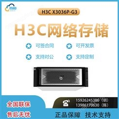 H3C X3036P-G3云存储 机架式服务器主机 文件存储ERP数据库服务器