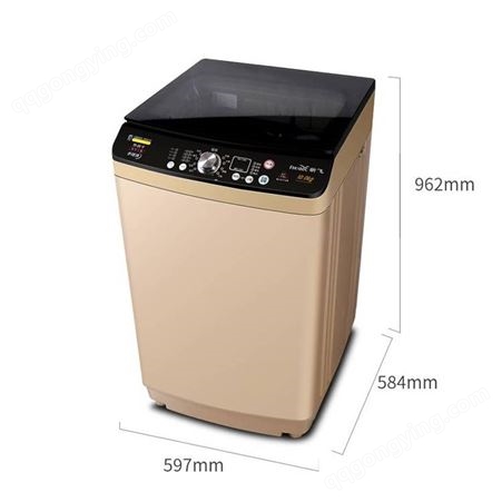 新飞（Frestec）10公斤带烘干全自动波轮洗衣机 （晶石黑）XQB100-1806HD