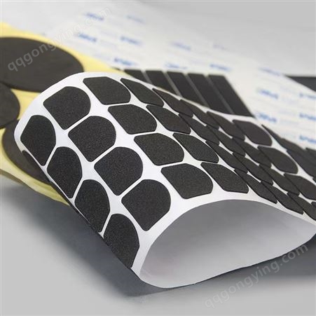 圆形硅胶垫片 食品级防水硅胶垫圈黑色防滑硅胶脚垫