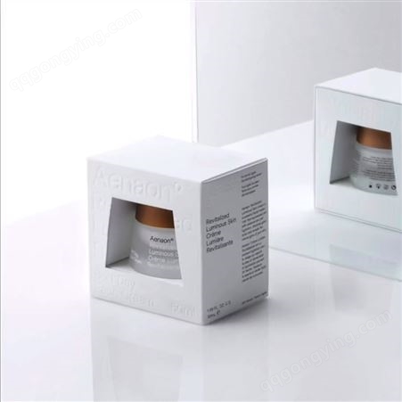 纸盒印刷小批量1000个起化妆品包装盒定做面膜护肤品彩盒加工定制