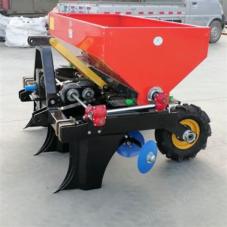 拖拉机悬挂40马力以上小型三开沟施肥机 农田果树追肥机