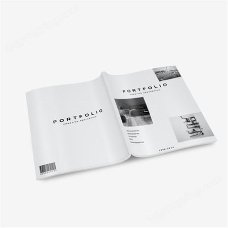 黑白产品说明书印刷企业宣传册打印员工小折页手册合同书定制