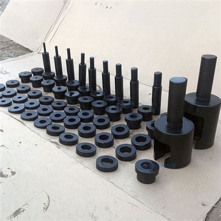 高强螺栓试验夹具拉伸工装楔负载试验装置螺母荷载抗拉拉力环芯棒