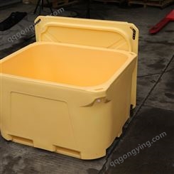大容量滚塑保温箱冷藏加厚箱储存水产保温渔业海鲜水产660LC型