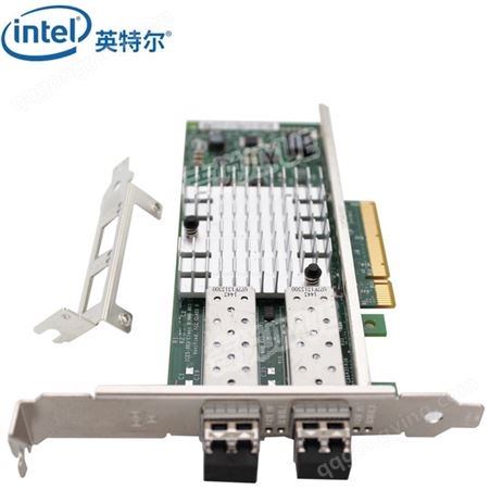 Intel网卡X520-SR万兆E10G42BFSR双口10G光纤网卡服务器PCI-E原装