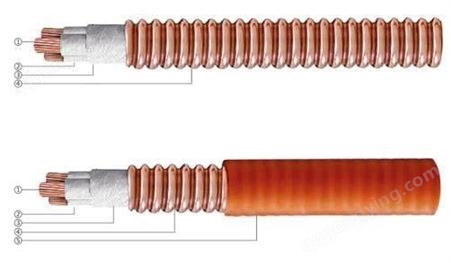 柔性矿物防火电缆生产厂家BTTRZ4X120+1X70龙岗线缆防火电缆价格