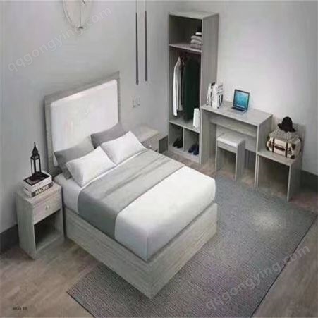 深圳公寓家用家具定制 床头柜 床头 床垫民宿客房定做
