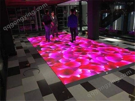 互动感应地砖 LED显示屏定制 影音电器-恒鑫光彩科技