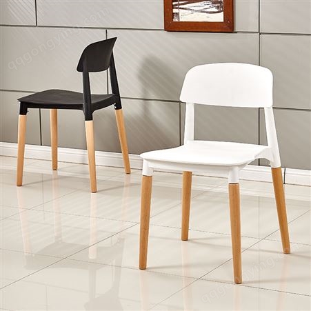 塑料椅子时尚北欧餐桌椅才子椅简约咖啡休闲椅子塑胶餐椅