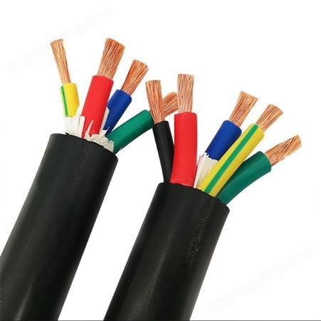 华林-铜芯电缆线4芯5芯1.5 2.5 4 6 10平方护套线国标户外电线