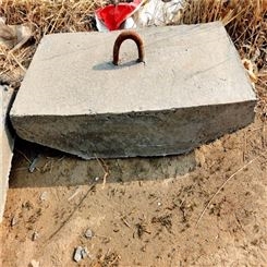 海拓 水泥地锚石批发 定制光缆标志桩