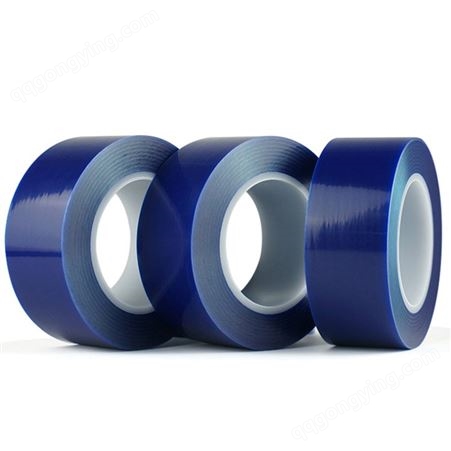 油胶蓝色PE保护膜 超粘油胶保护膜
