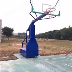 预埋件篮球架 皇博 电动液压篮球架 室外篮球架 篮球场建设
