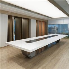 办公家具大型会议桌长桌 简约现公桌椅组合板式长方形培训桌JY-HJ-029