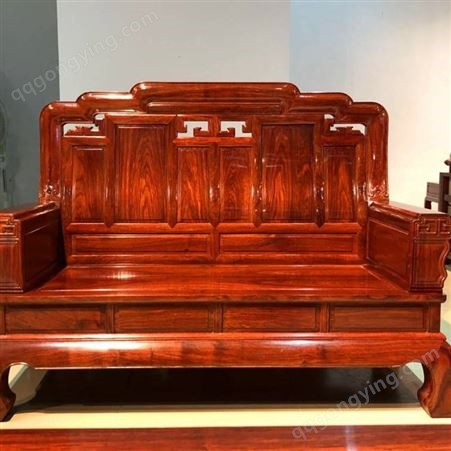 红木家具的工艺优点对家具的好处 刺猬紫檀沙发家具工厂