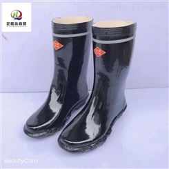 荣安劳保工地雨鞋男士女士雨靴高筒酸碱化工靴厂家批发