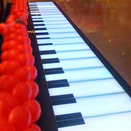 定制地板钢琴 网红互动道具 踩踏式跳舞设备