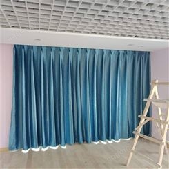 电动窗帘定做 电动窗帘安装 家庭布艺窗帘 免费测量