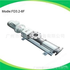 食品浆料输送螺杆泵FD3.2-6F，不锈钢单螺杆泵